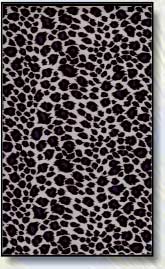 Black Cheetah swim trunks