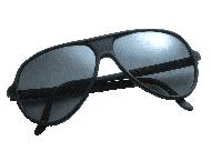 Nylon frame gray lens sunglasses