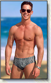 Mens swimwear. No more tan lines!