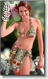 Sarongs that you tan right through . 